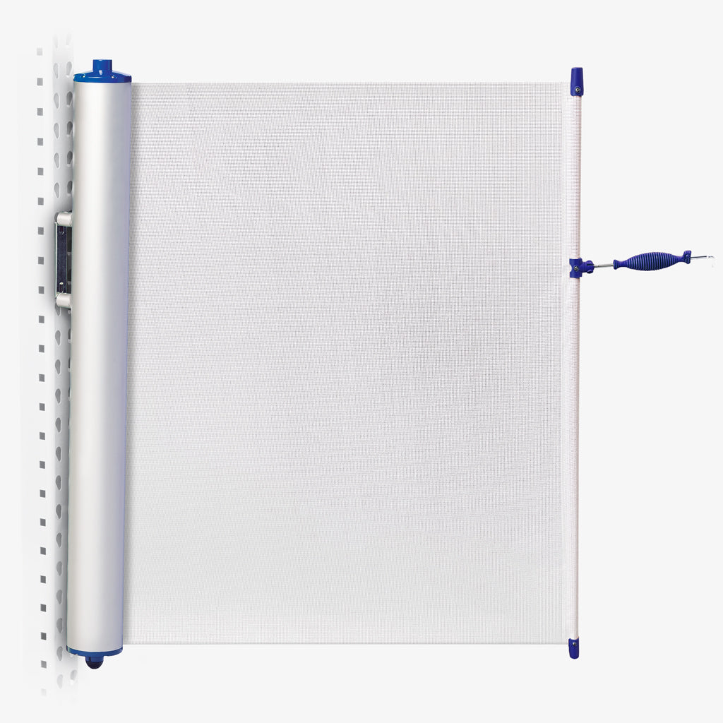 Portable Solid Stand White Banner